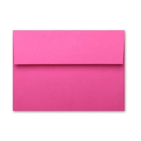 Basis Magenta A7 70# Text Envelopes Bulk Pack of 250