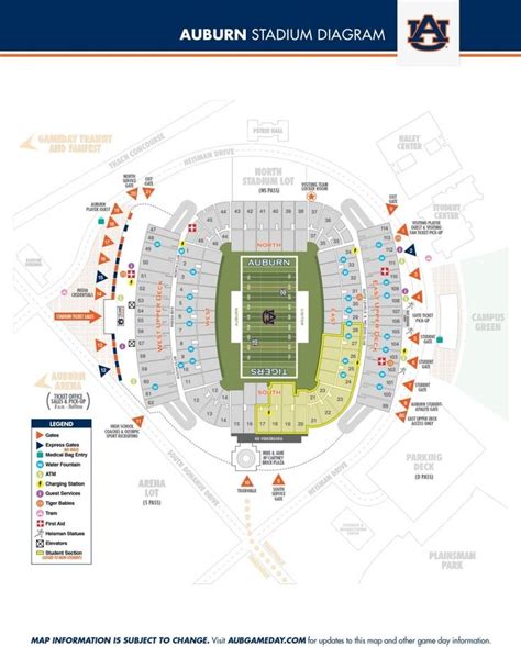 Auburn Baseball Stadium Seating Chart