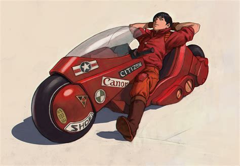 Anime Kaneda Fahrrad - Akira iPhone Wallpaper - 2800x1942 - WallpaperTip