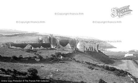 Photo of Manorbier, Castle 1890 - Francis Frith