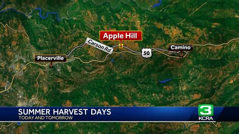 Summer Harvest Days happening at Apple Hill - YouTube