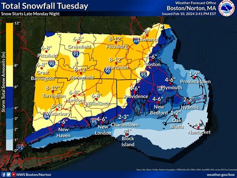 Winter Storm Watch issued for much of Massachusetts, Rhode Island ...