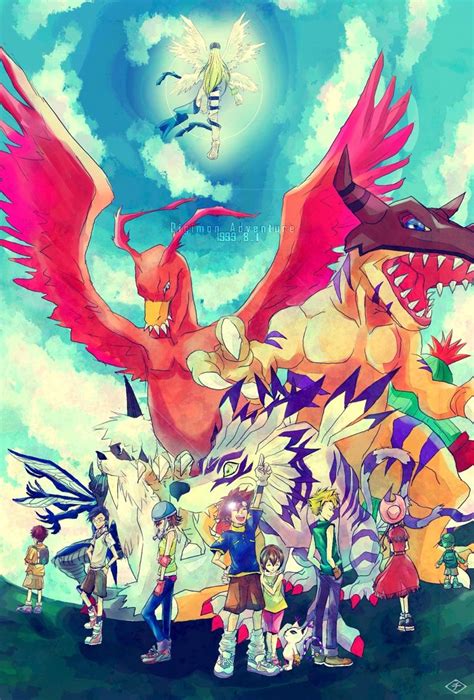 Fan art digimon | Digimon, Digimons, Anime