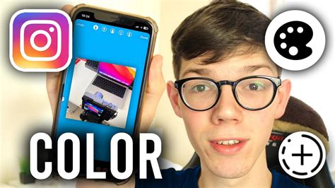 How To Change Background Color On Instagram Story - Full Guide - YouTube