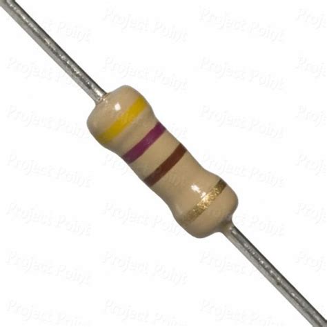 470 Ohm 1W Carbon Film Resistor 5%, 1W CFR 470E 470R 1 Watt Fixed Resistor