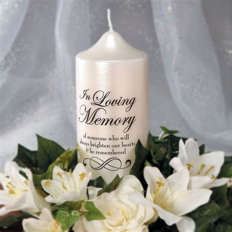 Victoria Lynn™ "In Loving Memory" Candle Decal