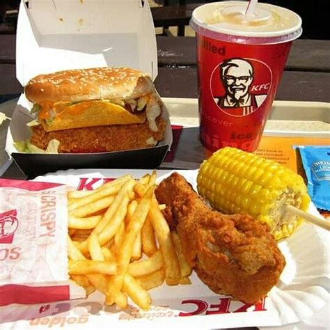 KFC Junk food | American fast food, Amazing food, Food