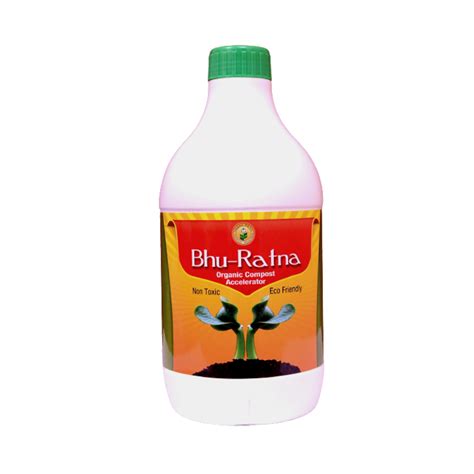 Bhu - Ratna - Soil Decomposer, Bacteria Accelerator, Soil Conditioner - 500 ML - AGRO SHOPY