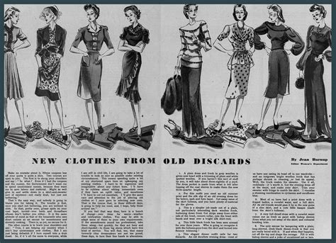 The British Newspaper Archive Blog Wartime fashion economy | The ...