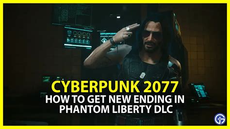 Cyberpunk 2077 Phantom Liberty New Ending: How To Unlock