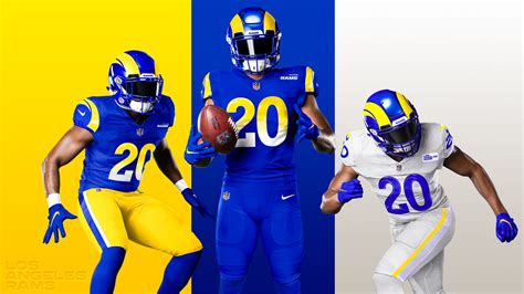 Los Angeles Rams' new uniforms: Jersey redesign unveiled in new photos