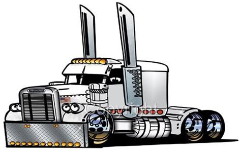 Big Rig Cliparts - A Collection of Powerful and Dynamic Graphics