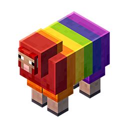 Minecraft Earth:Rainbow Sheep – Minecraft Wiki