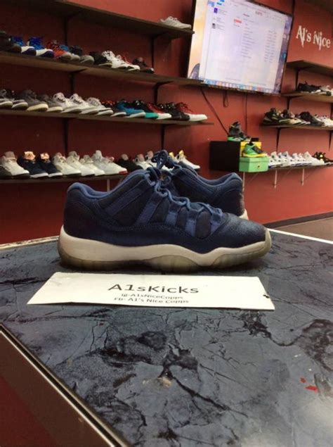 SZ 4Y Air Jordan 11 Retro Low Blue Moon | Kixify Marketplace