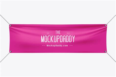 Vinyl Banner Mockup - Mockup Daddy