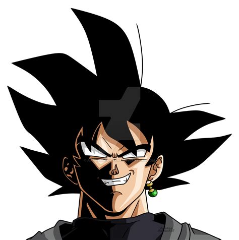 Goku Black Face with Black Shades by AashanAnimeArt on DeviantArt