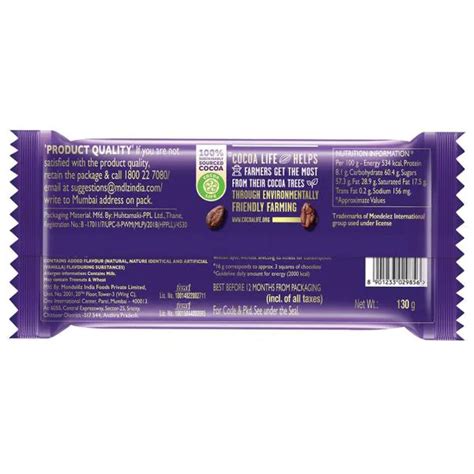 Cadbury Dairy Milk Family Pack Chocolate 130 g - JioMart