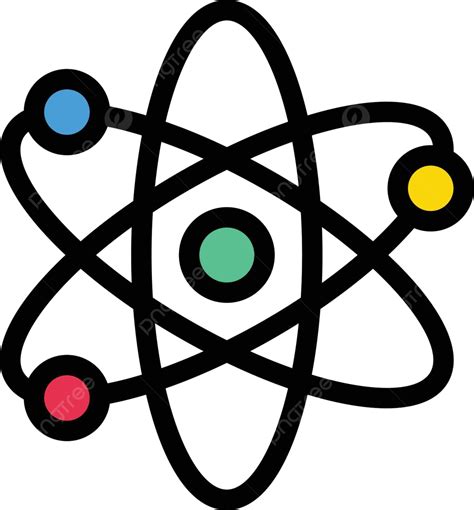 Atom Atom Physics Particle Vector, Atom, Physics, Particle PNG and Vector with Transparent ...