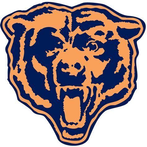 Image result for Chicago Bears Logo Stencil | Chicago bears logo, Chicago bears football logo ...