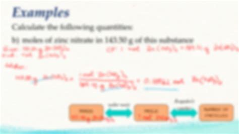 SOLUTION: Mole calculation examples - Studypool