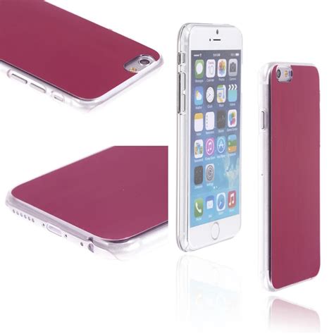 Luxury Brushed Metal Case For iPhone 6 4.7" Protective Plastic Hard ...