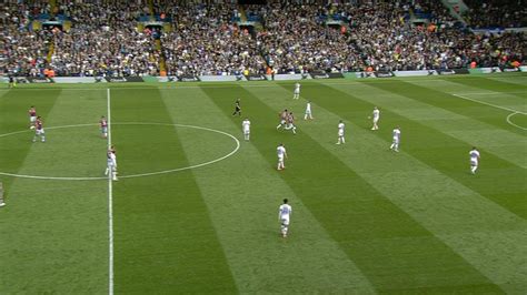 Leeds United let Aston Villa score after controversial goal | UK News ...