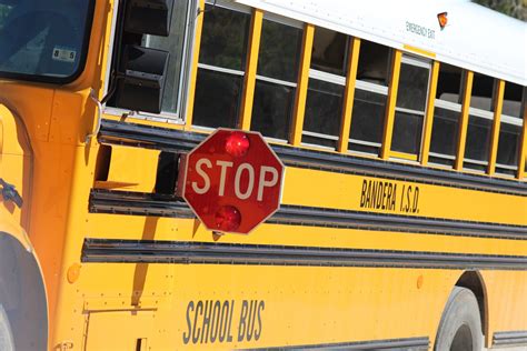 School Bus Stop Sign Old