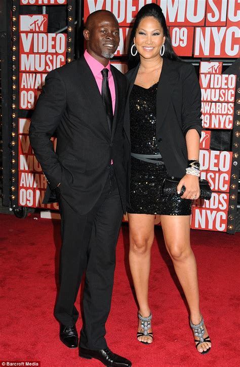 Kimora Lee Simmons and actor Djimon Hounsou split after over five years together | Daily Mail Online