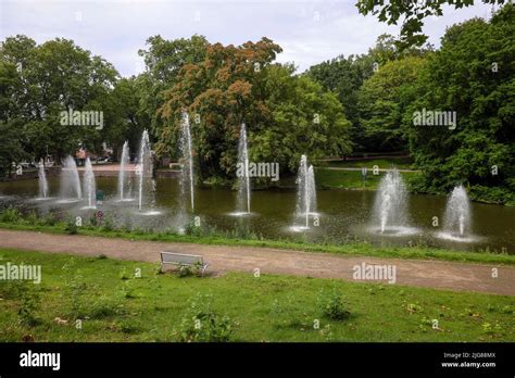 City Park Bochum, Bochum, North Rhine-Westphalia, Germany Stock Photo ...