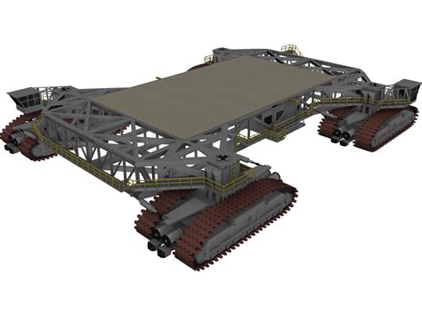 NASA Crawler Transporter 3D Model - 3DCADBrowser