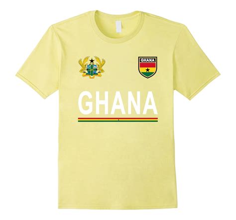 Ghana Soccer T-Shirt – Ghanaian Football Jersey 2017-PL – Polozatee