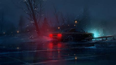 Car Night Rain Wallpapers - Top Free Car Night Rain Backgrounds ...