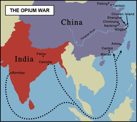 THE FIRST OPIUM WAR 1839 - 1842 (Va)