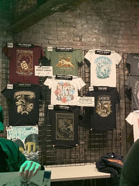 Merch on current tour (sorry for quality) : r/mewithoutYou