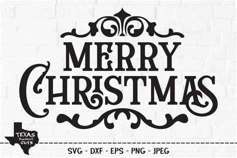 Merry Christmas SVG, Cut File, Christmas Shirt Design (405508) | SVGs | Design Bundles