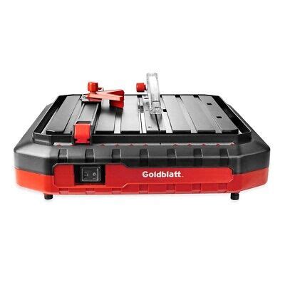 GOLDBLATT Wet Tile Saw Corded Electric Ceramic Tile Cutter Bracket Diamond Discs | eBay