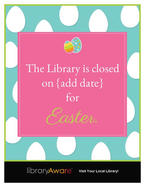 Closed For Easter Sign Template - Flyer Template