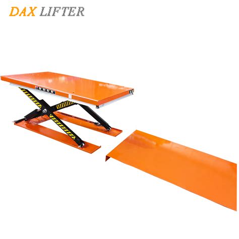 China Hydraulic Low-profile Scissor Lift Platform Manufacturer and Supplier | Daxin