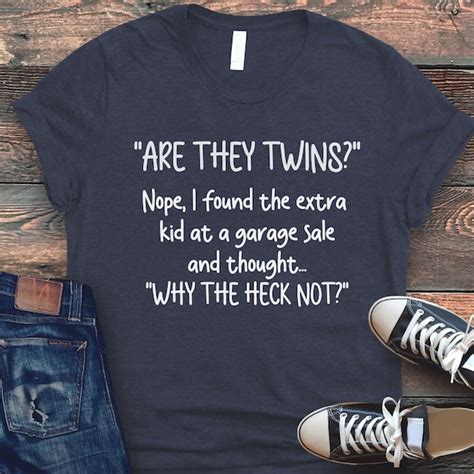 Funny Twin Shirts - Etsy