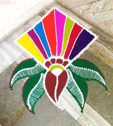 Makar Sankranti Rangoli Designs 2024 | OkRani.com