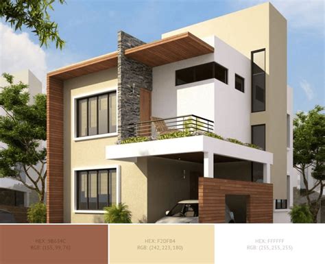 Best Home Exterior Color Combinations And Design Ideas » Blog » SchemeColor.com