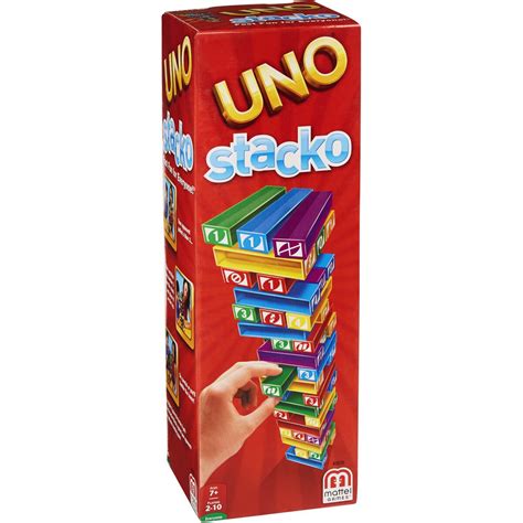 UNO Stacko Mattel Games | Shopee Malaysia