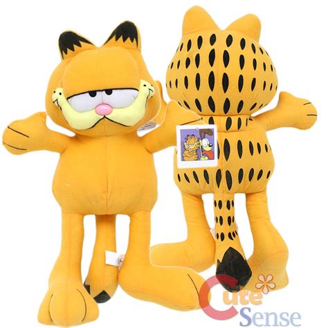 Garfield Plush Doll Figure -18" Sleepy Eyes Soft Stuffed Toy Large ...