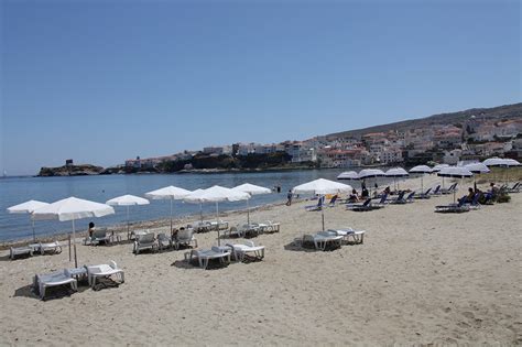 Beaches of Andros island, Greece, androsapartments.eu