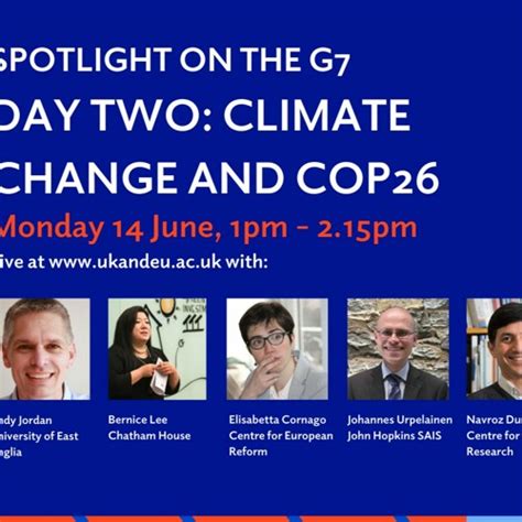 Stream Spotlight on the G7: climate change and COP26 by UK in a ...