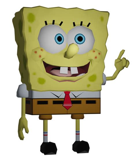 Eddy mcmenu on Twitter: "The funny spongebob render but its poorly recreated in blender #blender ...