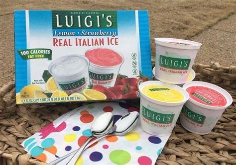 Luigi's Italian Ice Coupons for $0.75 off!