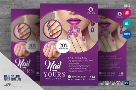 Nail Salon Promotional Flyer