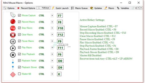 Mini Mouse Macro 8.3.3 Free Download - FileCR