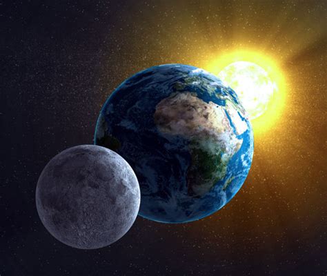 Moon formed as result of HUGE collision between Earth and other planet ...